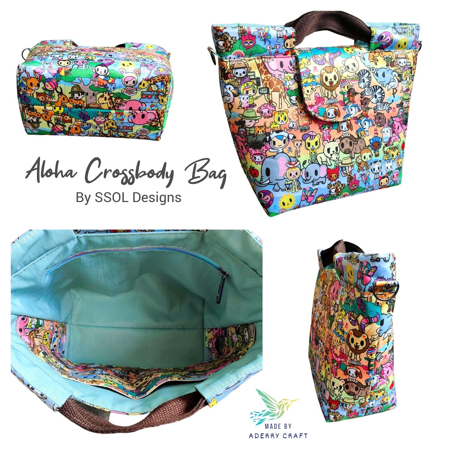 Aloha Crossbody Bag Pattern