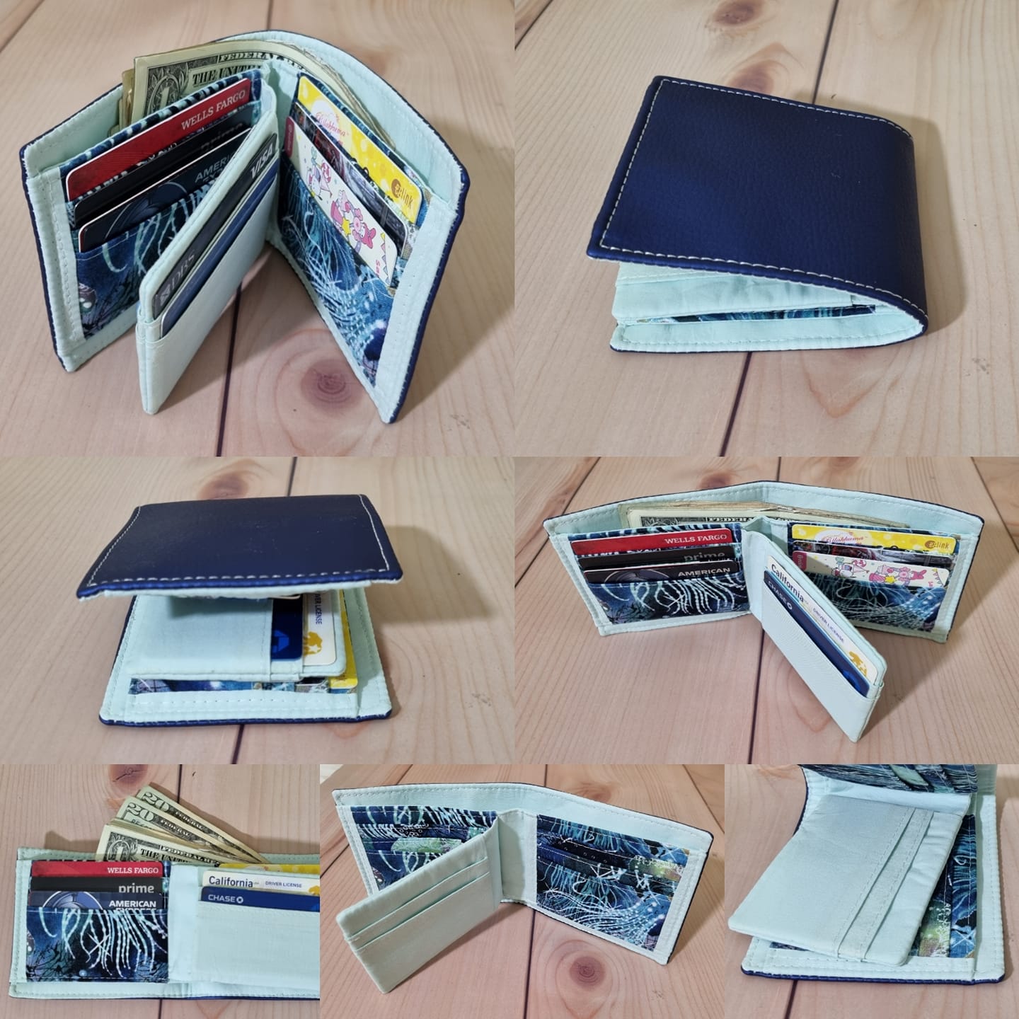 Zen Bifold Wallet Pattern