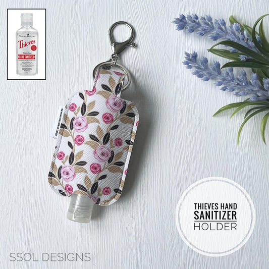 Vinyl Hand Sanitizer Holder (for Thieves bottle) - Thieves 01