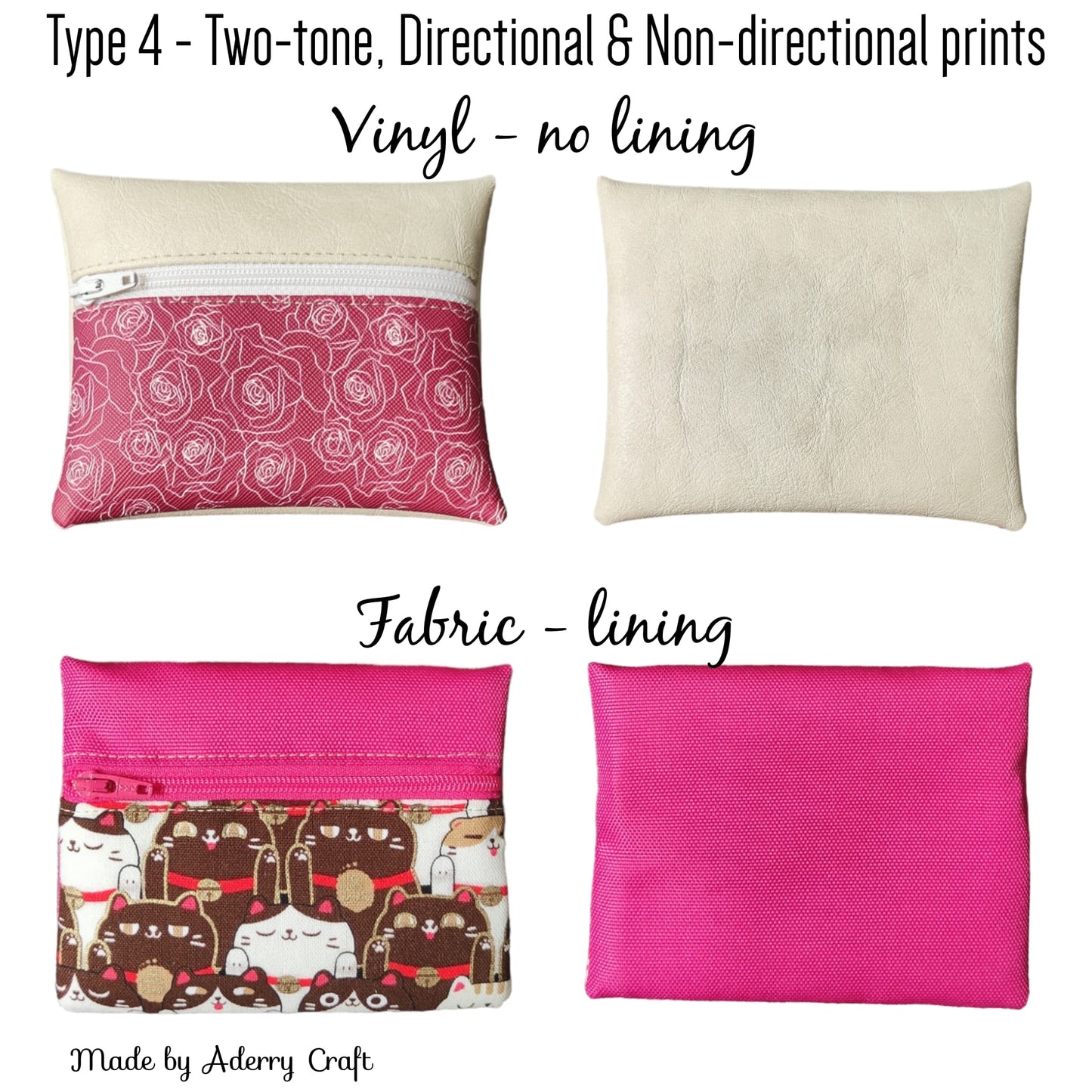 Bubblegum Zip Pouch Pattern