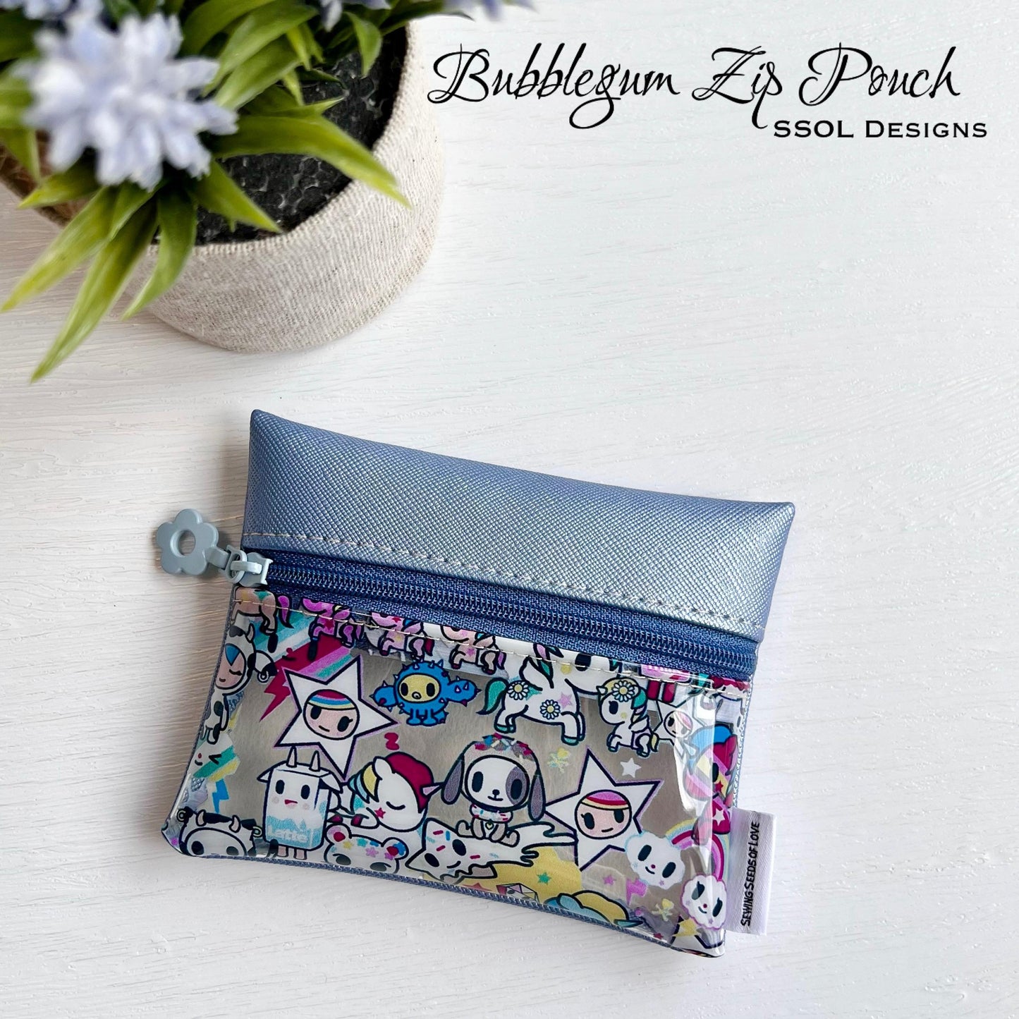 Bubblegum Zip Pouch Pattern