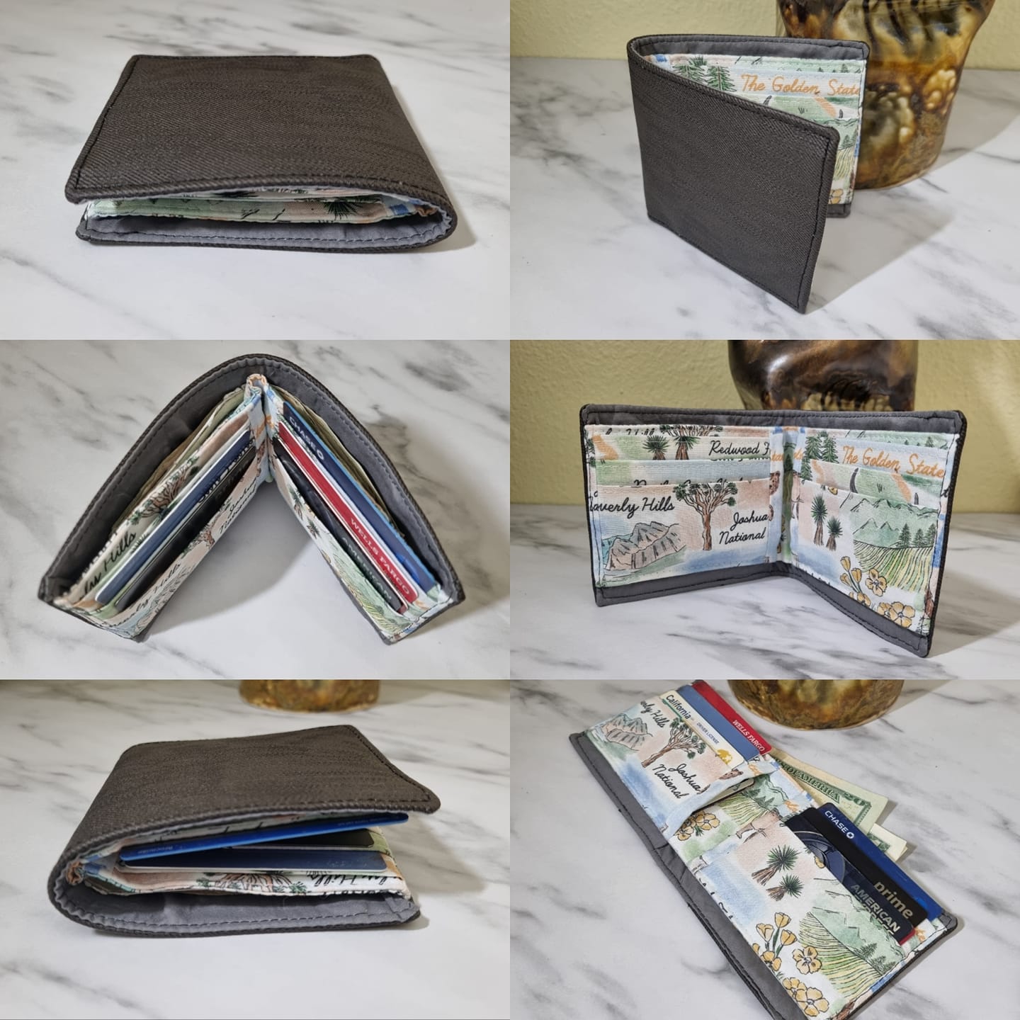 Zen Bifold Wallet Pattern