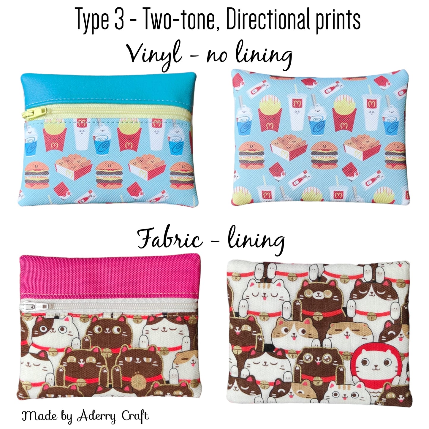 Bubblegum Zip Pouch Pattern