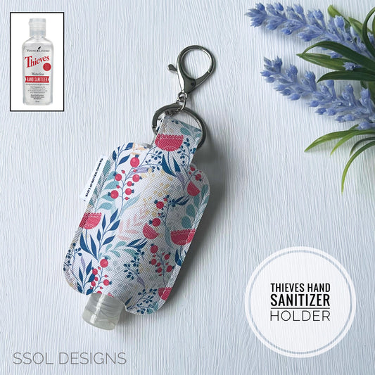 Vinyl Hand Sanitizer Holder (for Thieves bottle) - Thieves 02