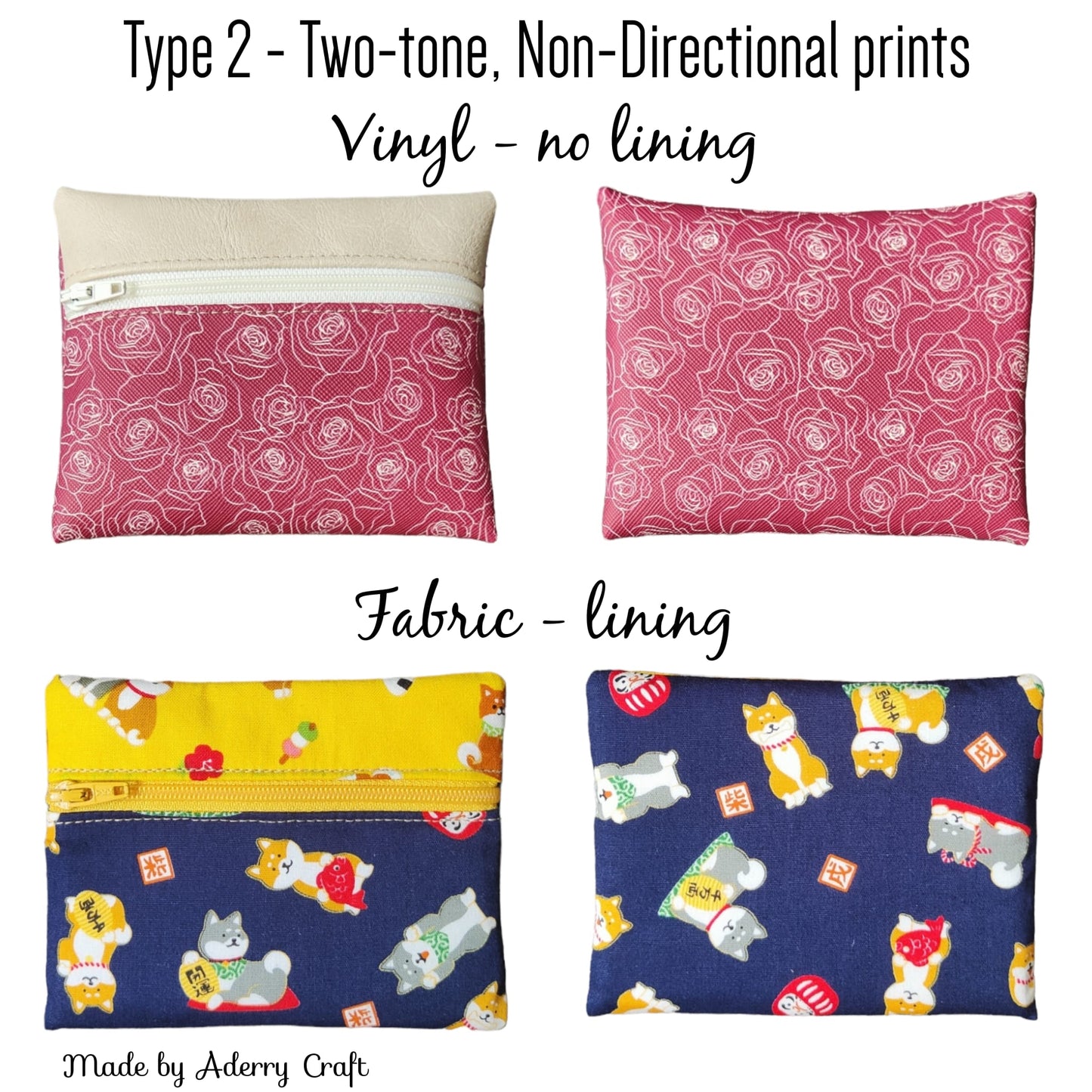 Bubblegum Zip Pouch Pattern