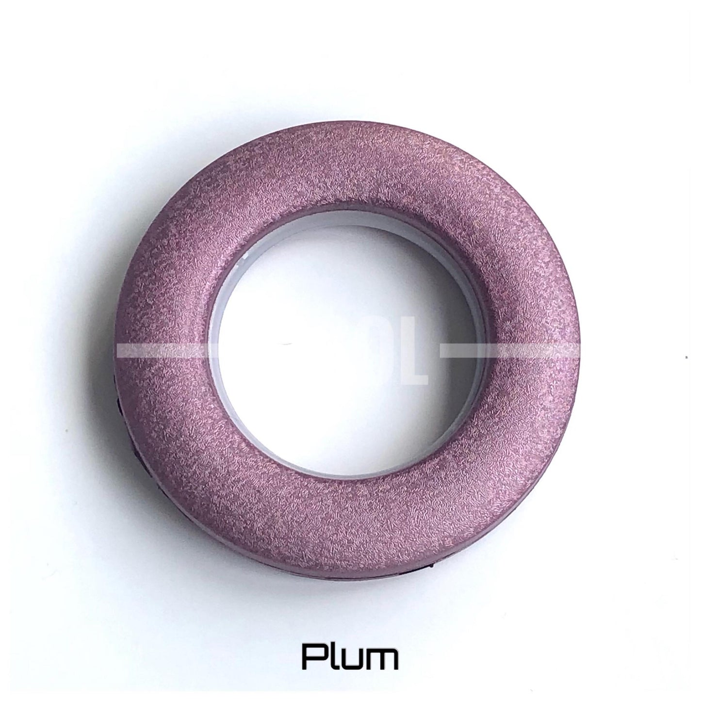 Plastic Curtain Grommet - Plum