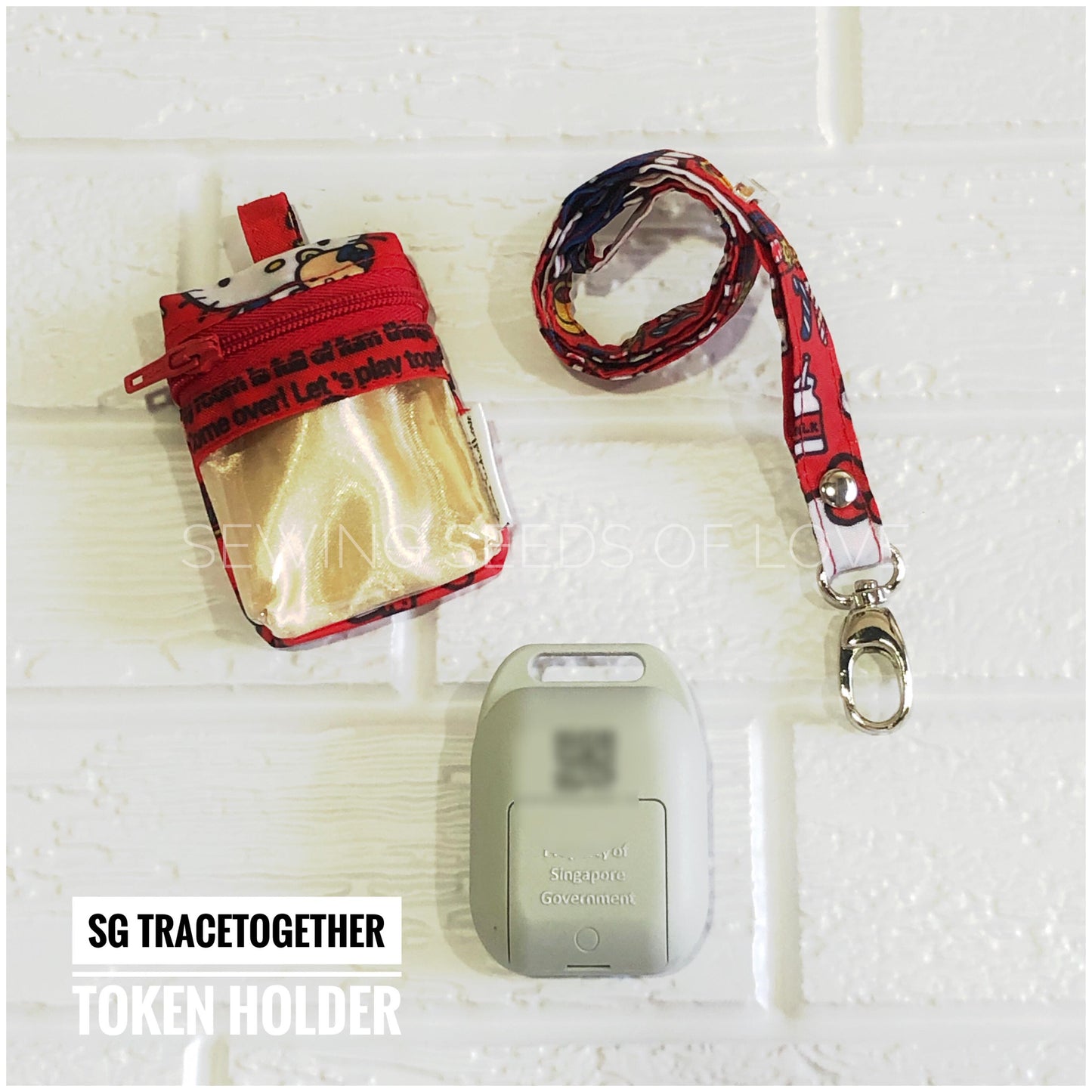 SSOL Airpod Case / SG TraceTogether Token Holder Pattern (only video tutorial)