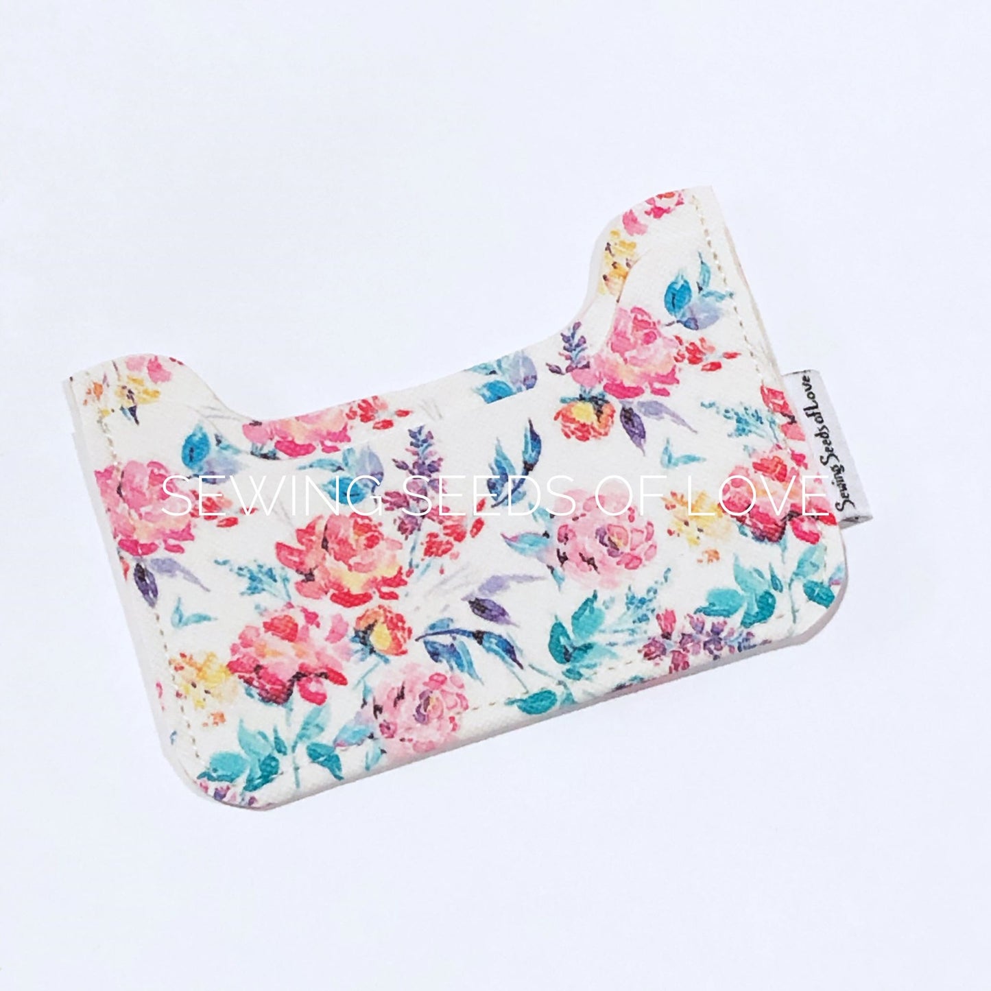 Vinyl Cardholder - Wild Flowers
