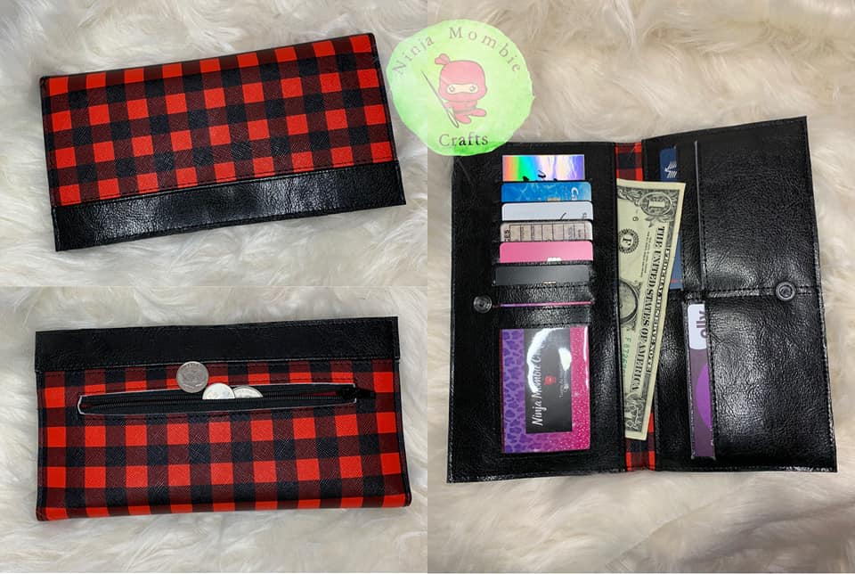 Bloom Slender Wallet Pattern