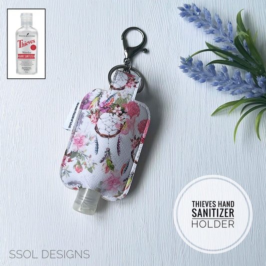 Vinyl Hand Sanitizer Holder (for Thieves bottle) - Thieves 05