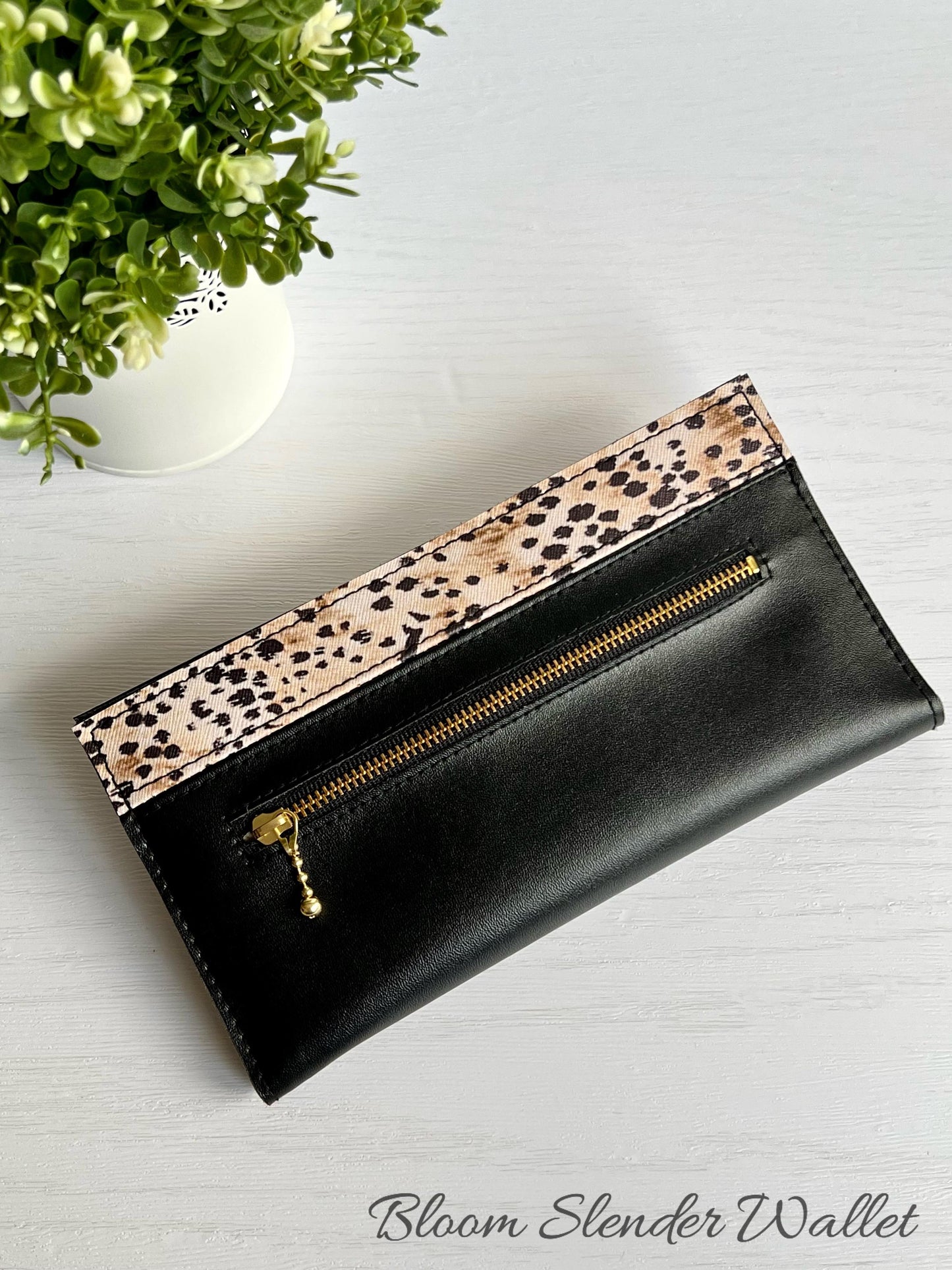 Bloom Slender Wallet Pattern