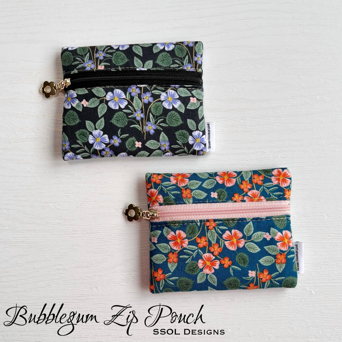 Bubblegum Zip Pouch Pattern