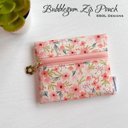 Bubblegum Zip Pouch Pattern