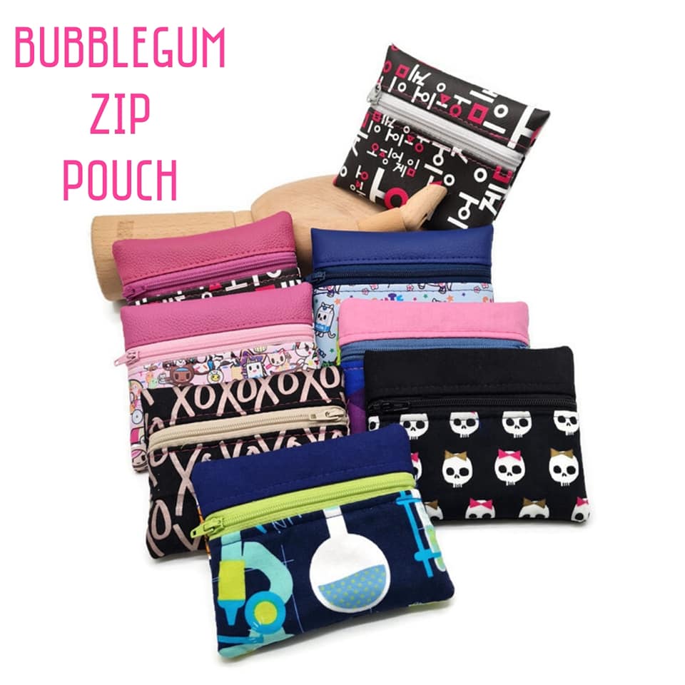 Bubblegum Zip Pouch Pattern