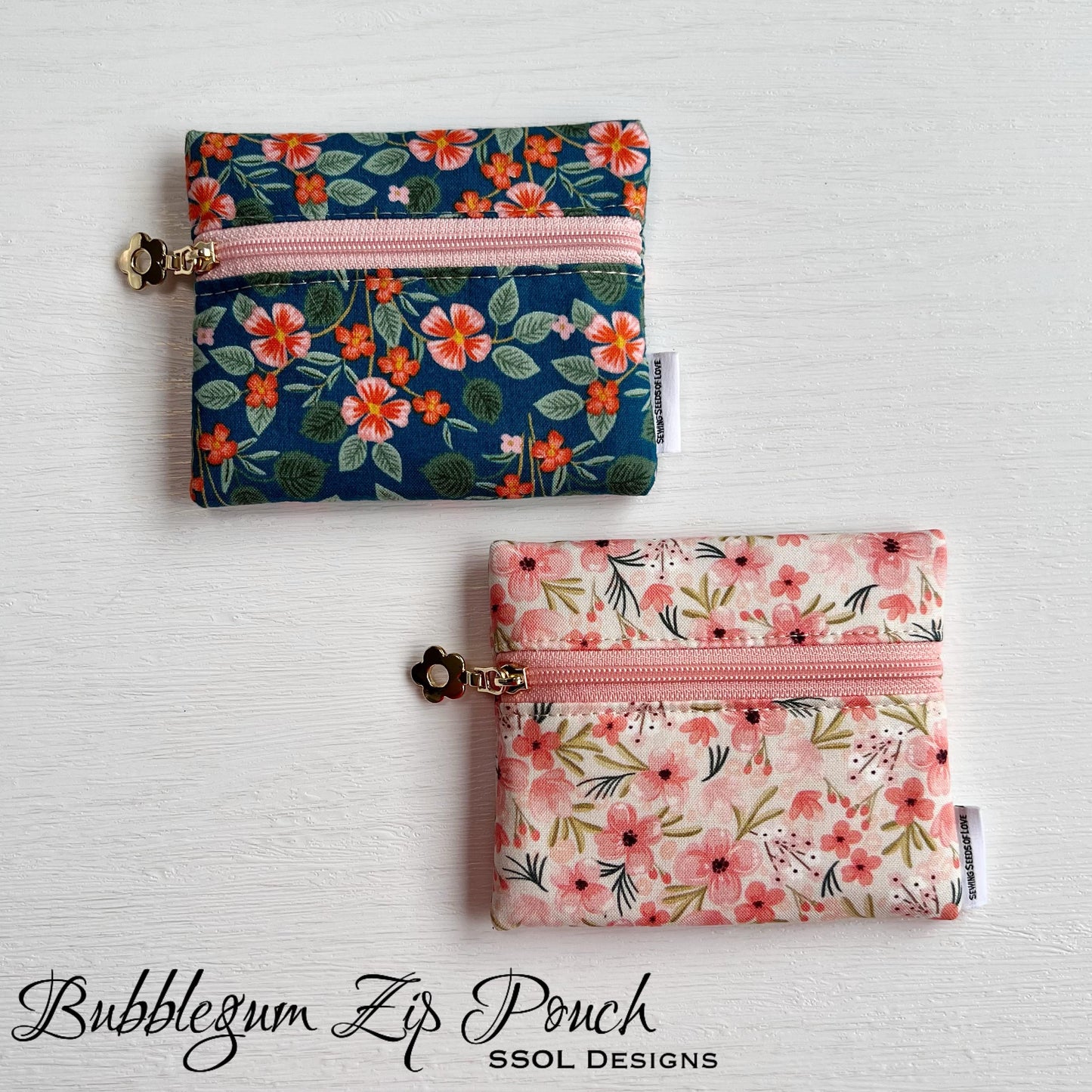 Bubblegum Zip Pouch Pattern