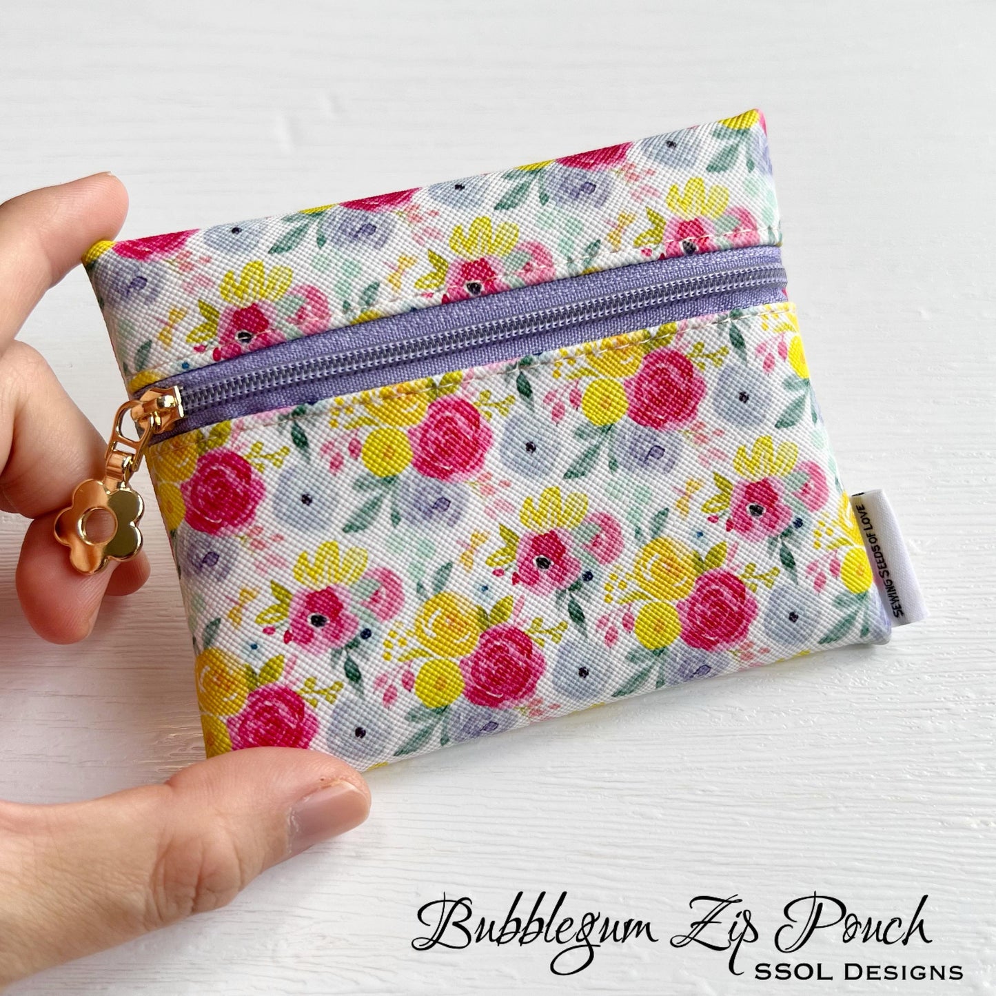 Bubblegum Zip Pouch Pattern