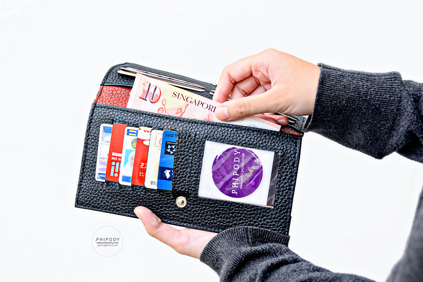 Bloom Slender Wallet Pattern