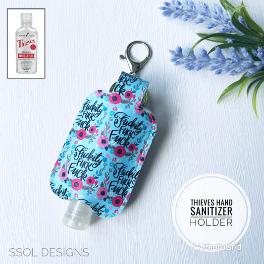 Vinyl Hand Sanitizer Holder (for Thieves bottle) - Thieves 12