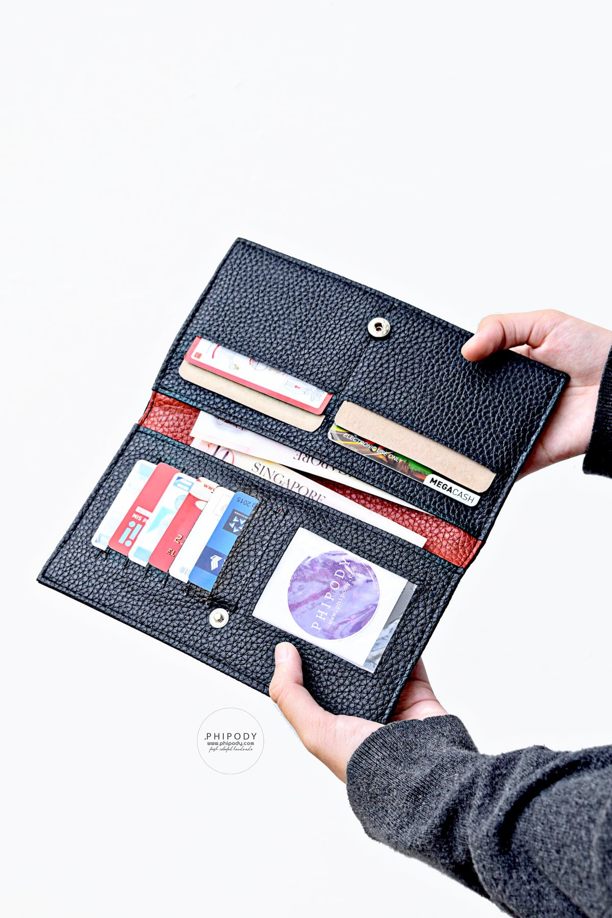 Bloom Slender Wallet Pattern