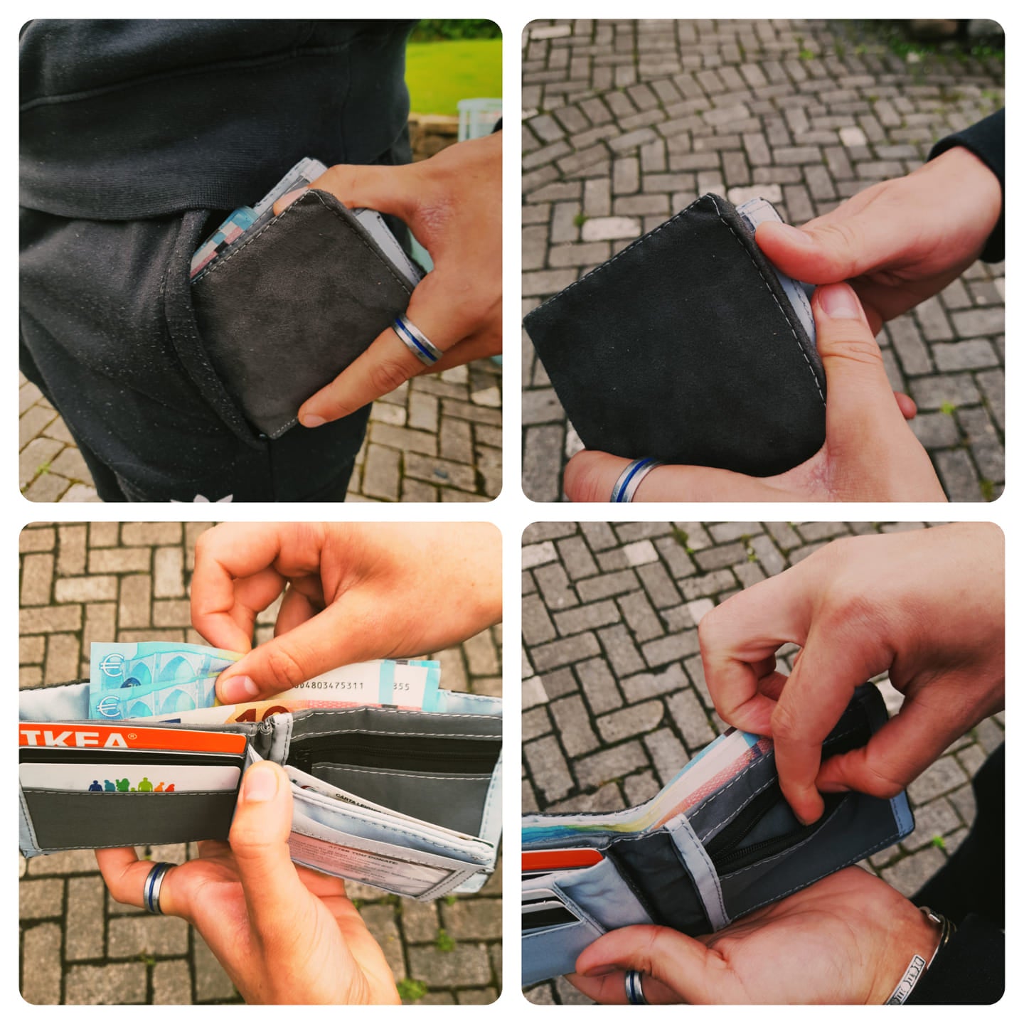 Zen Bifold Wallet Pattern