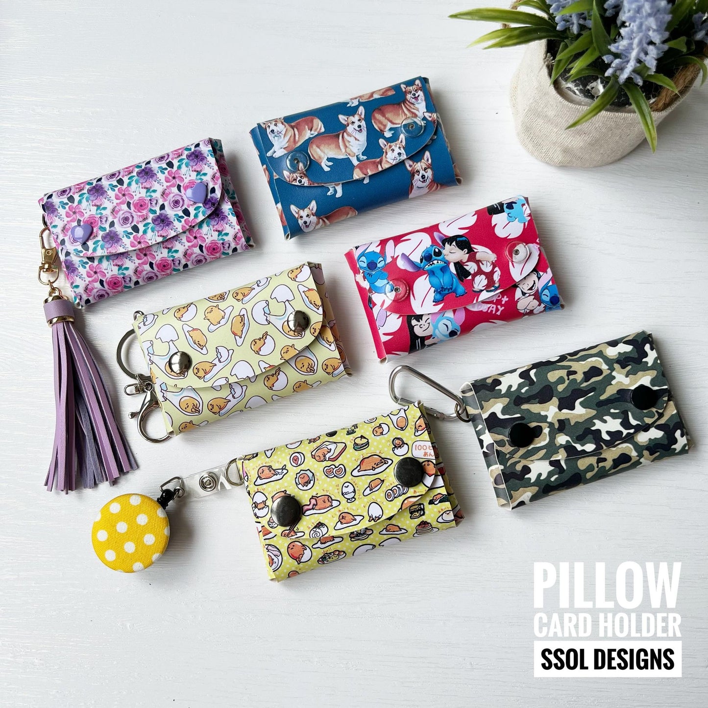 Pillow Card Holder Pattern