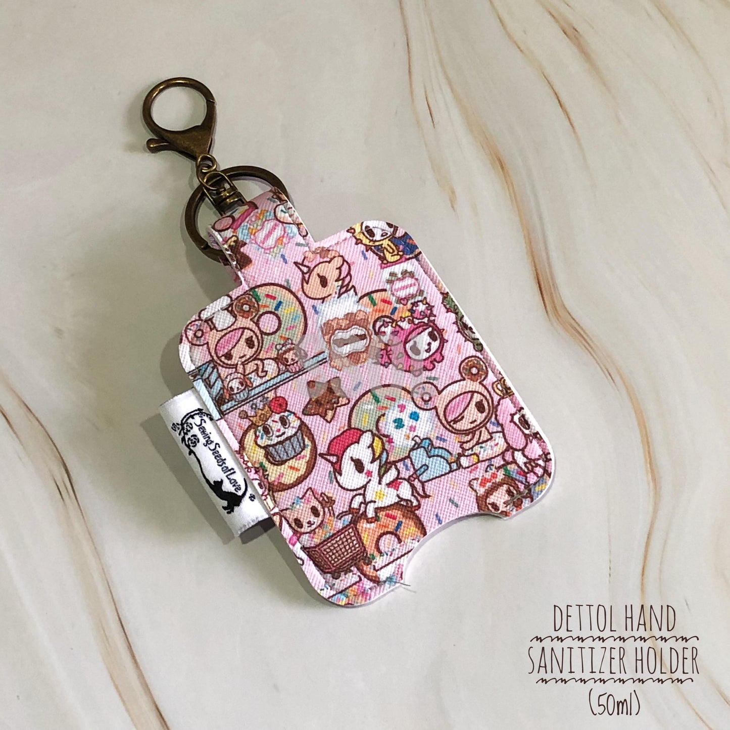 Vinyl Hand Sanitizer Holder (for 50ml bottle) - Toki DSS