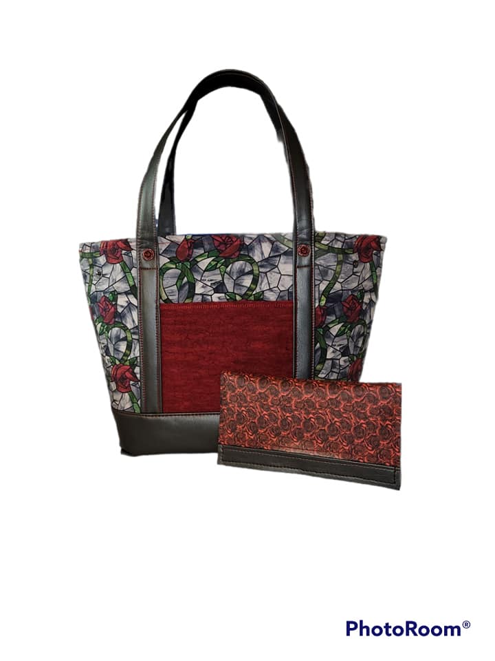 Bloom Slender Wallet Pattern