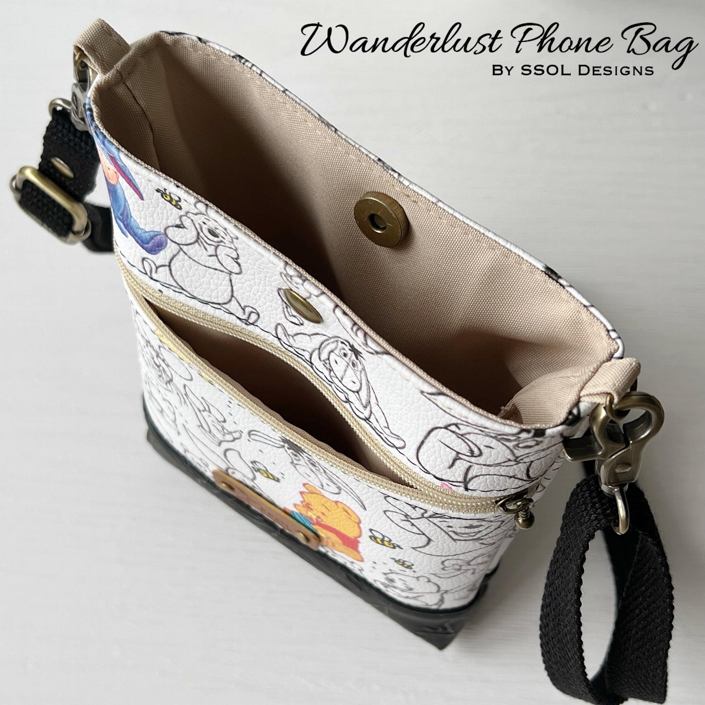 Wanderlust Phone Bag Pattern