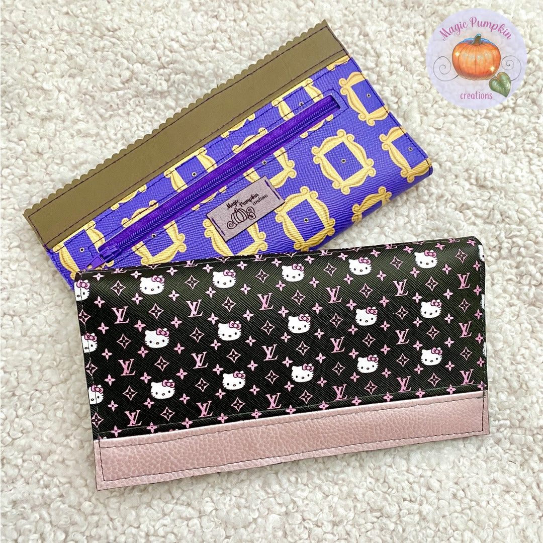Bloom Slender Wallet Pattern