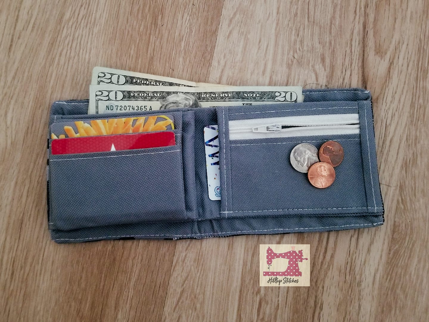 Zen Bifold Wallet Pattern