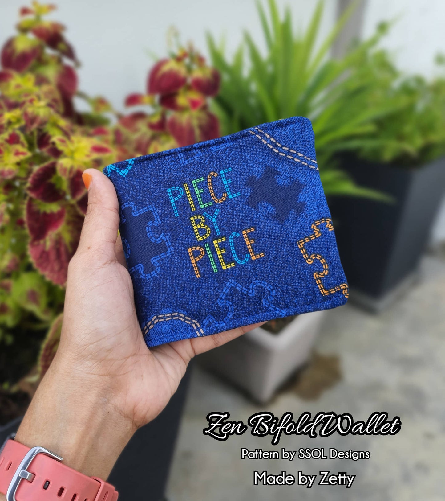Zen Bifold Wallet Pattern