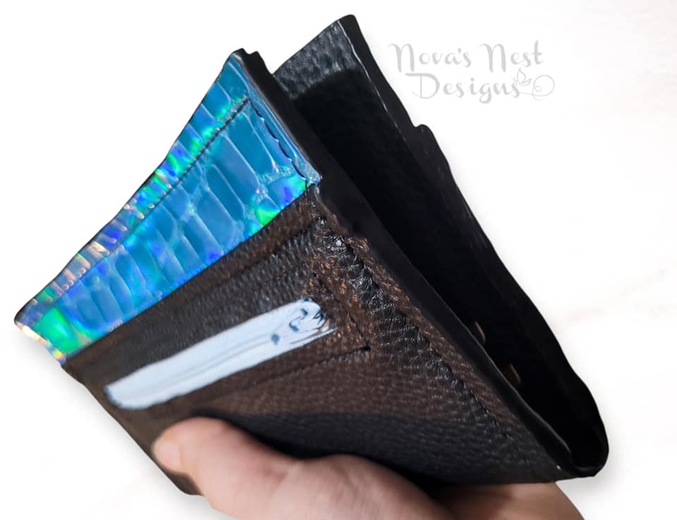 Bloom Slender Wallet Pattern