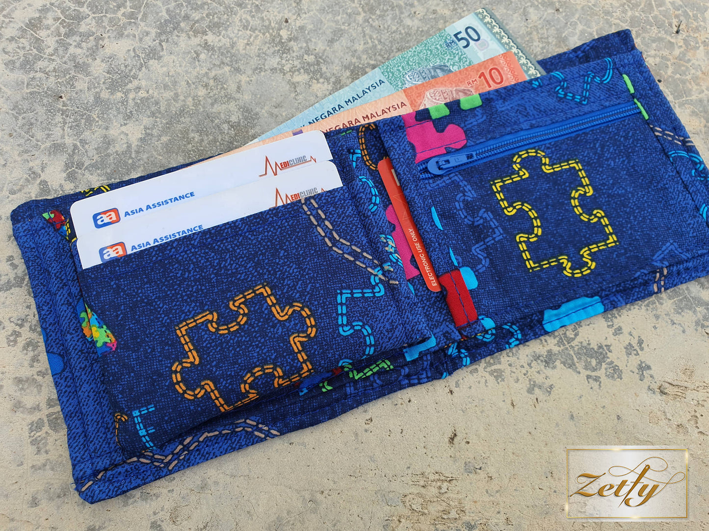 Zen Bifold Wallet Pattern