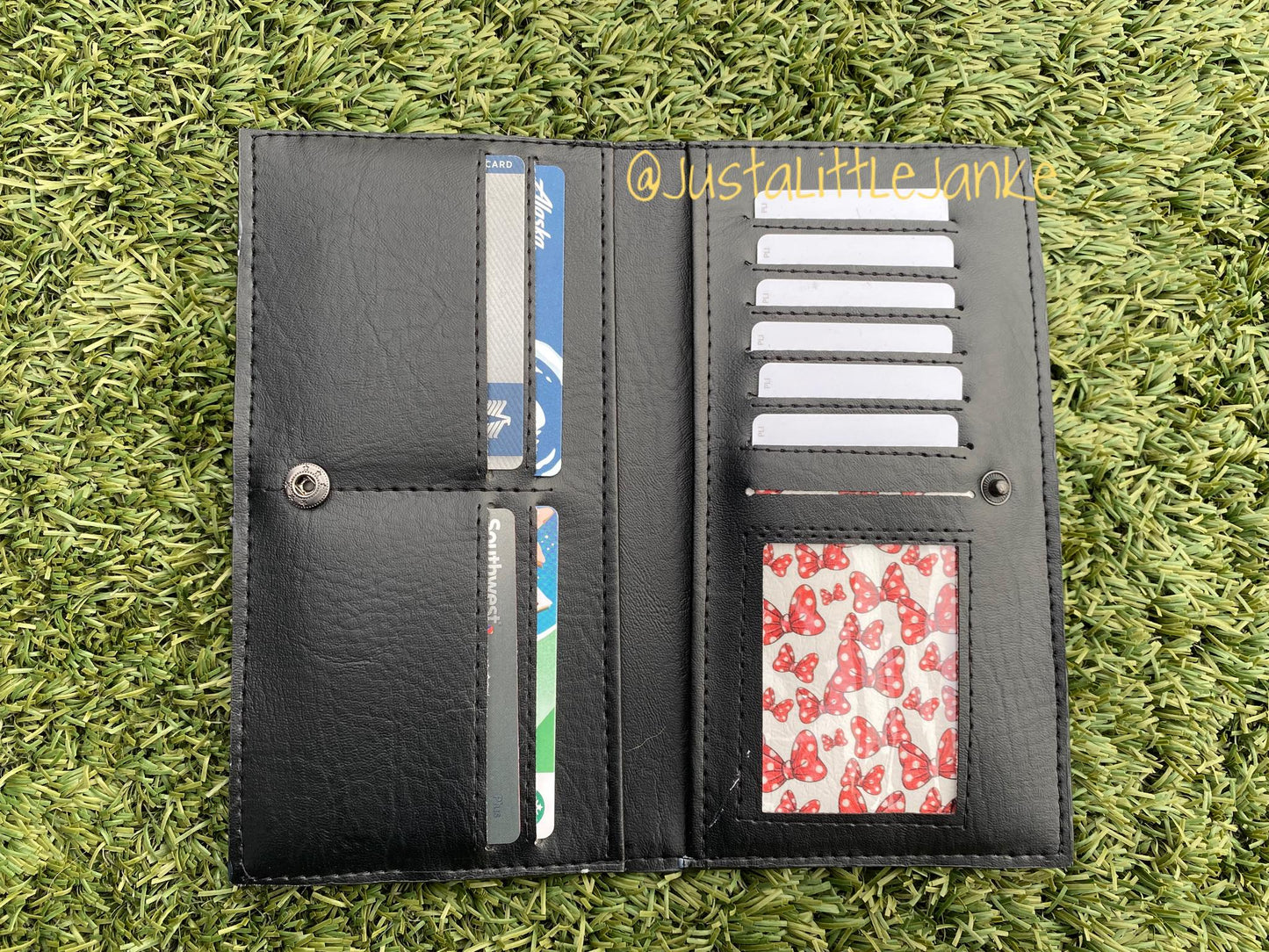 Bloom Slender Wallet Pattern