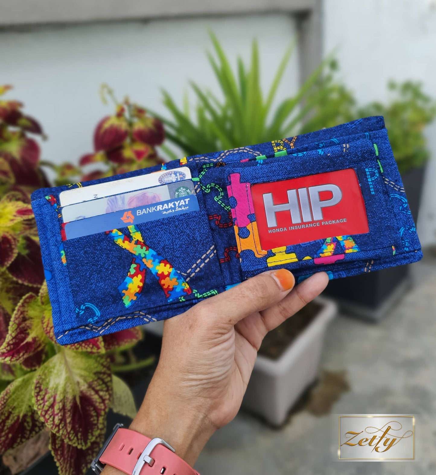 Zen Bifold Wallet Pattern