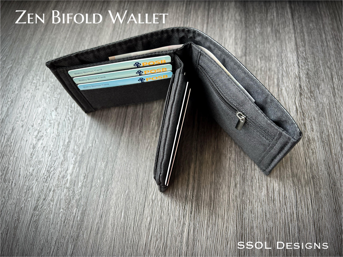 Zen Bifold Wallet Pattern