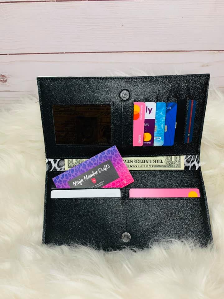 Bloom Slender Wallet Pattern