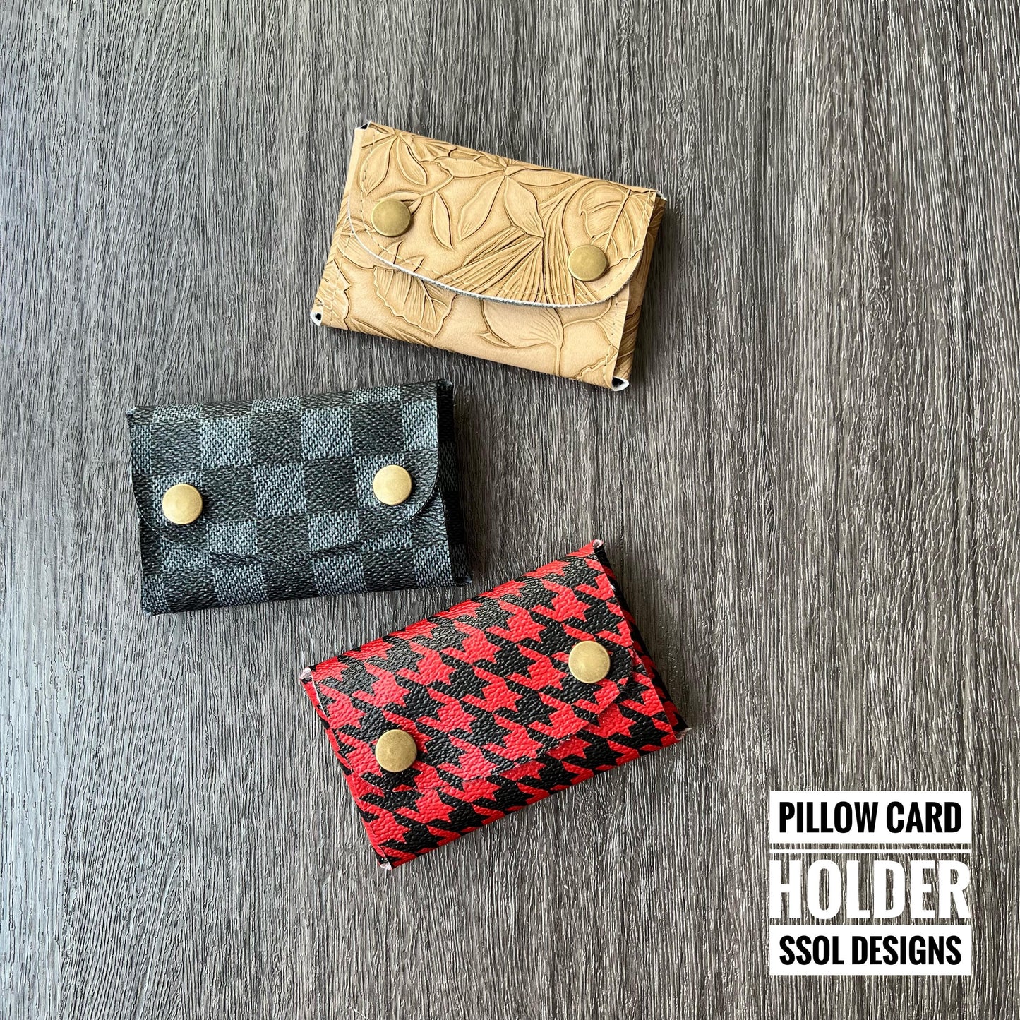Pillow Card Holder Pattern