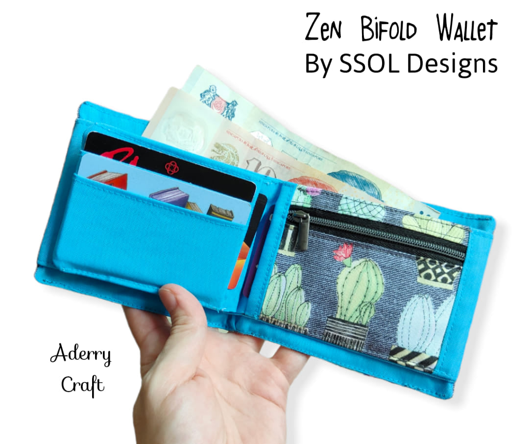 Zen Bifold Wallet Pattern