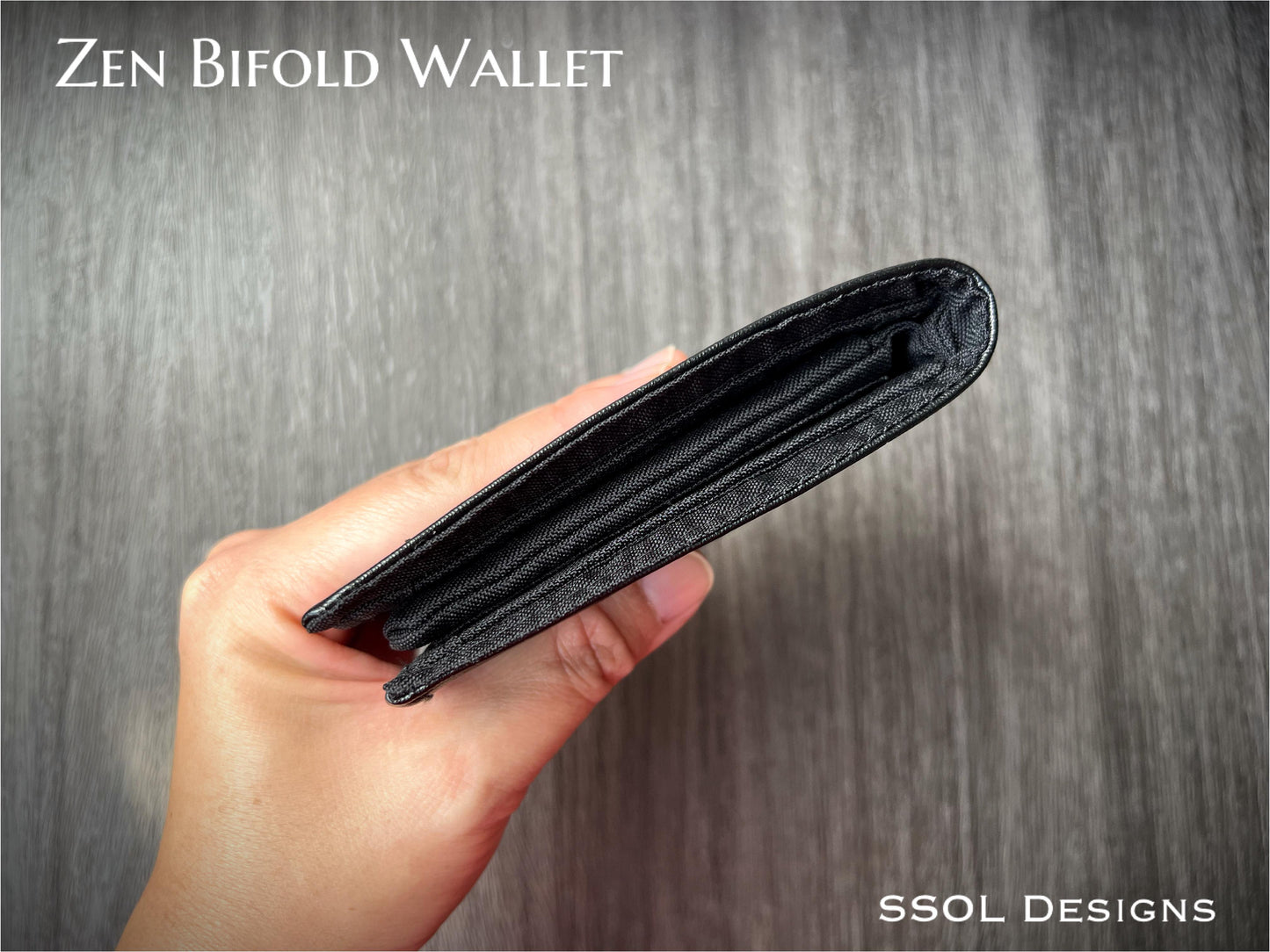 Zen Bifold Wallet Pattern