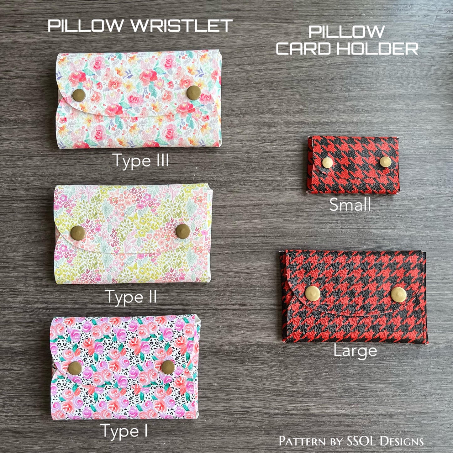 Pillow Wristlet Pattern