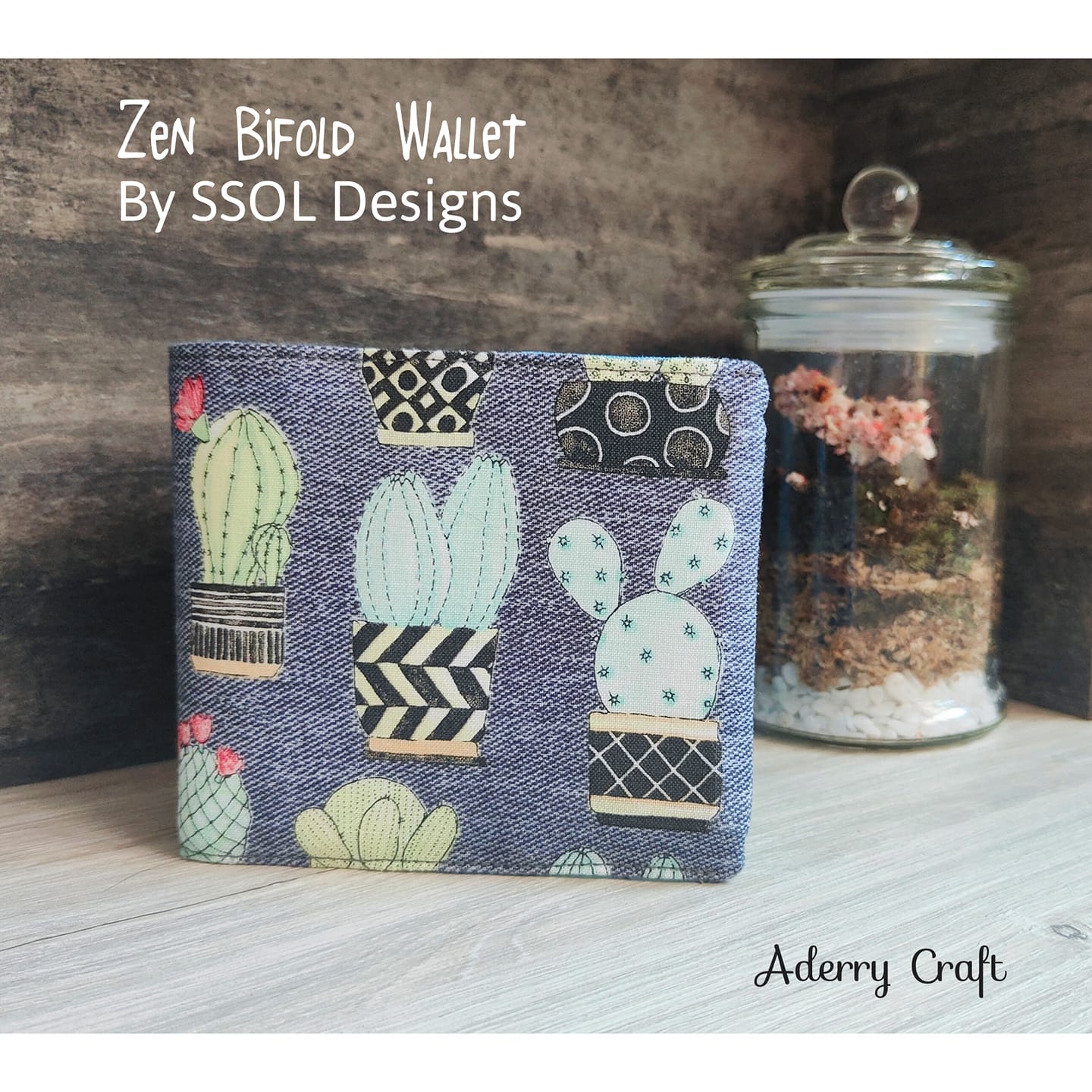 Zen Bifold Wallet Pattern