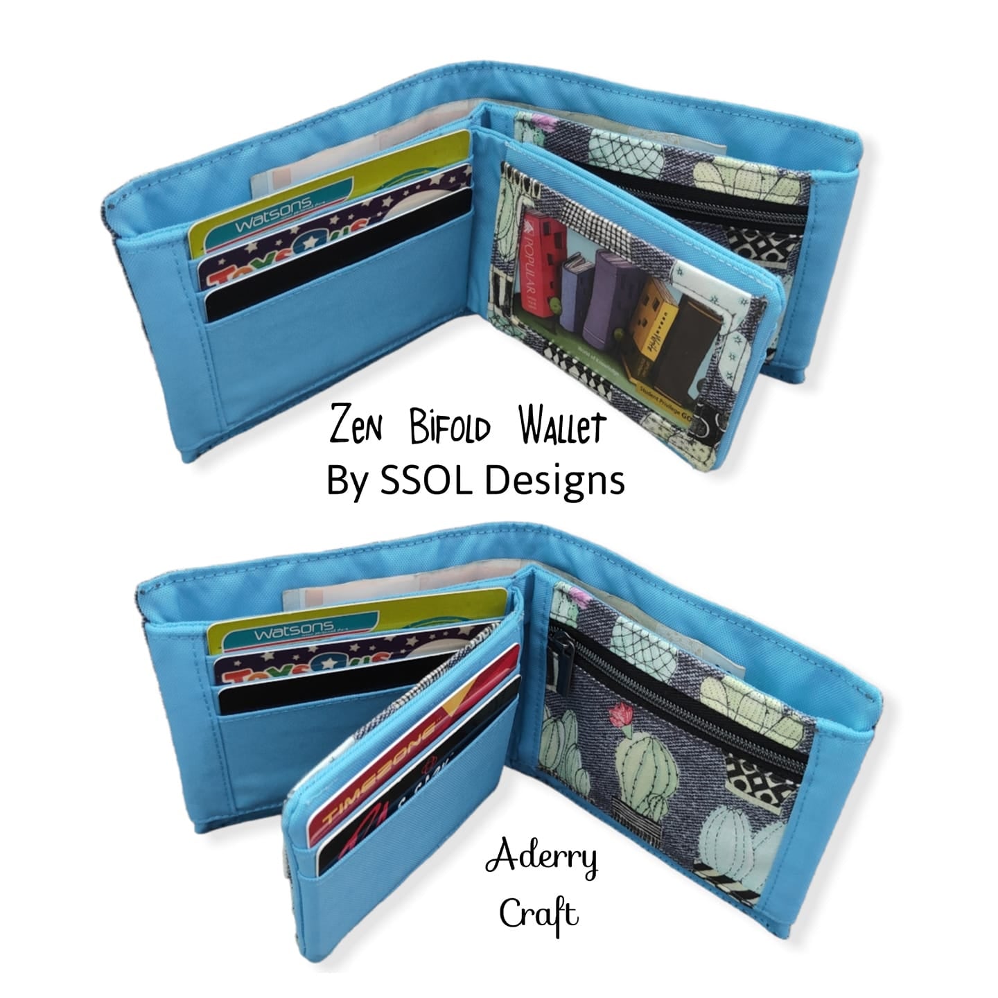 Zen Bifold Wallet Pattern