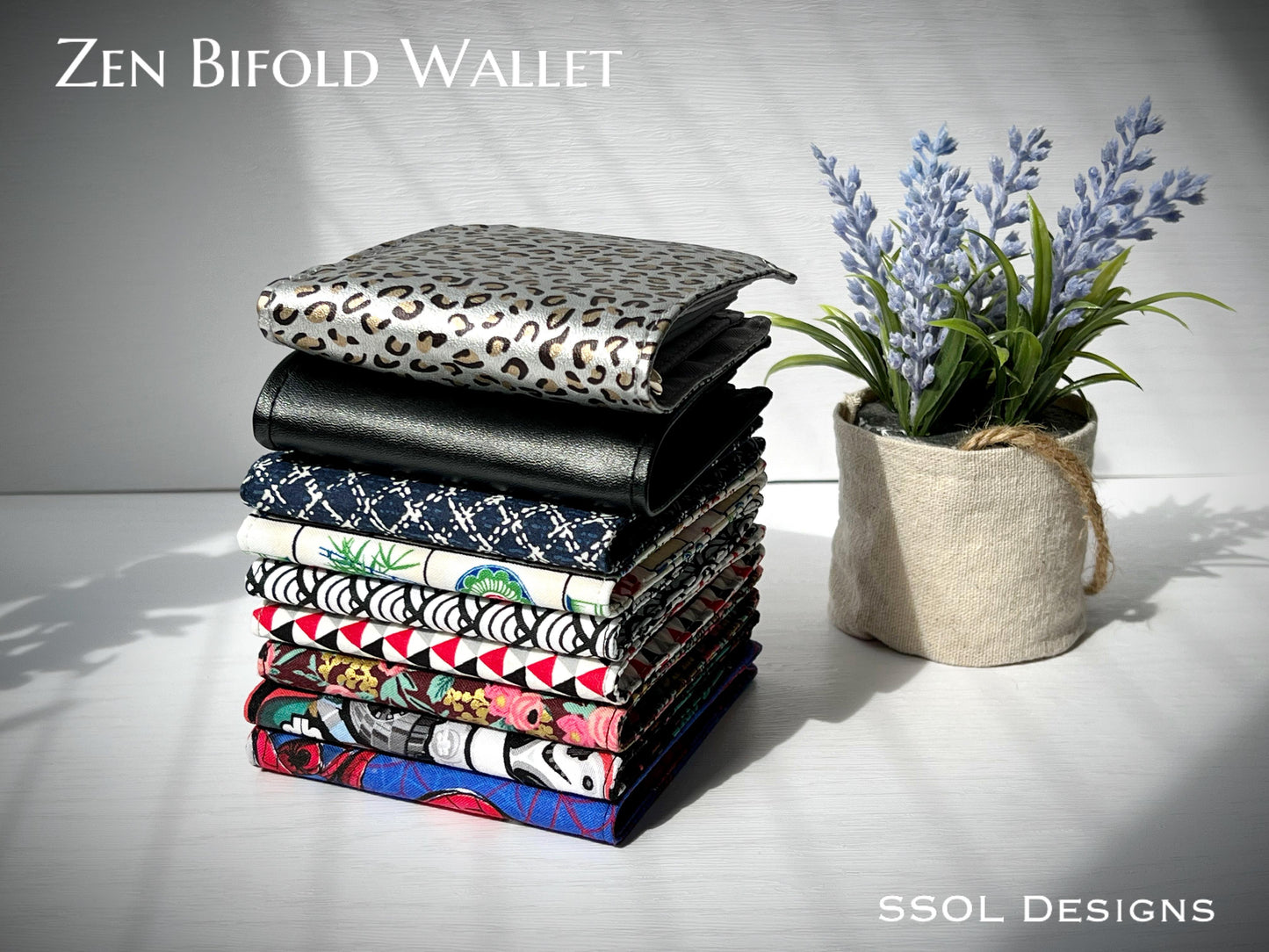 Zen Bifold Wallet Pattern
