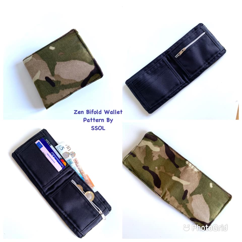 Zen Bifold Wallet Pattern