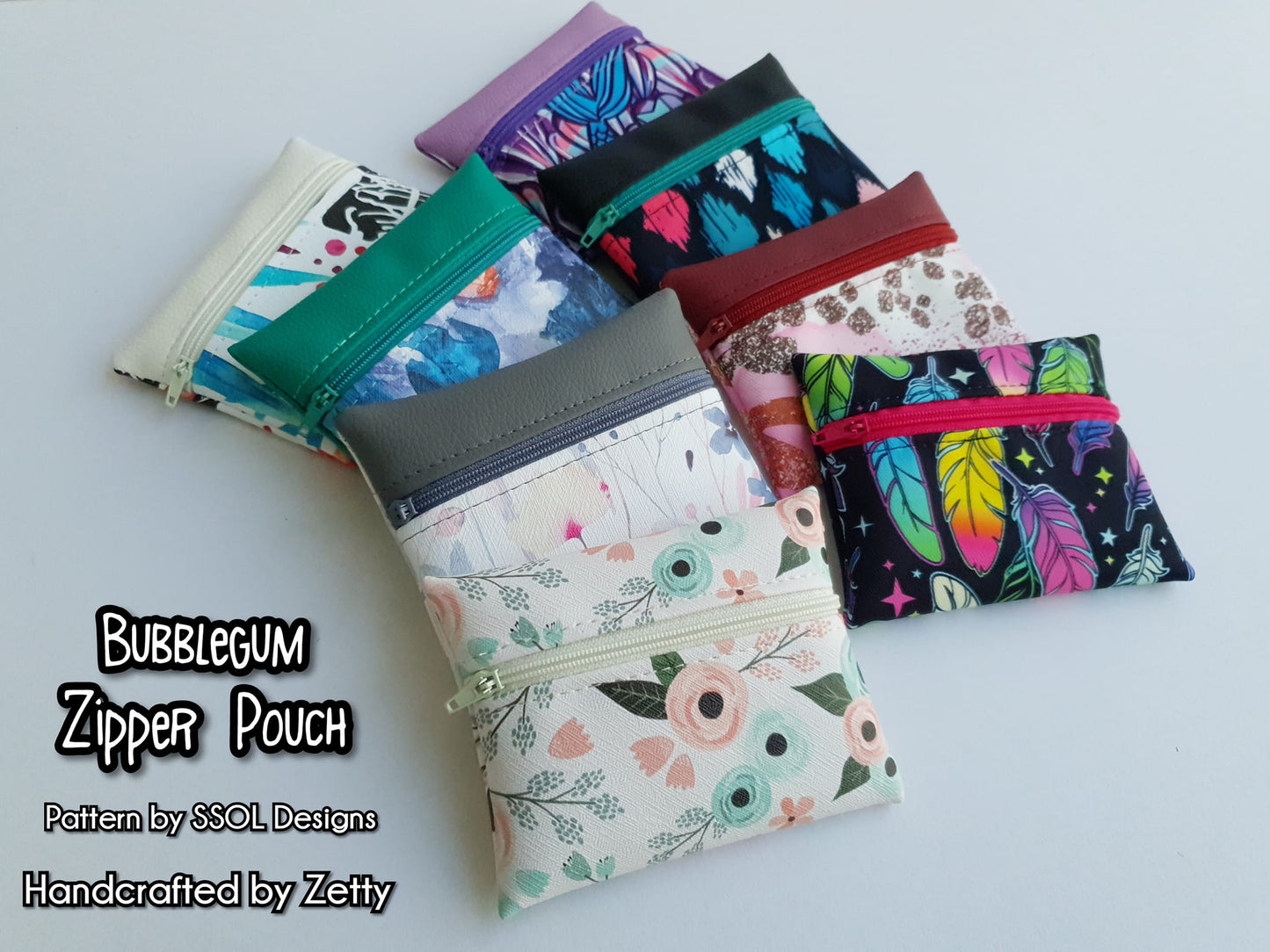 Bubblegum Zip Pouch Pattern