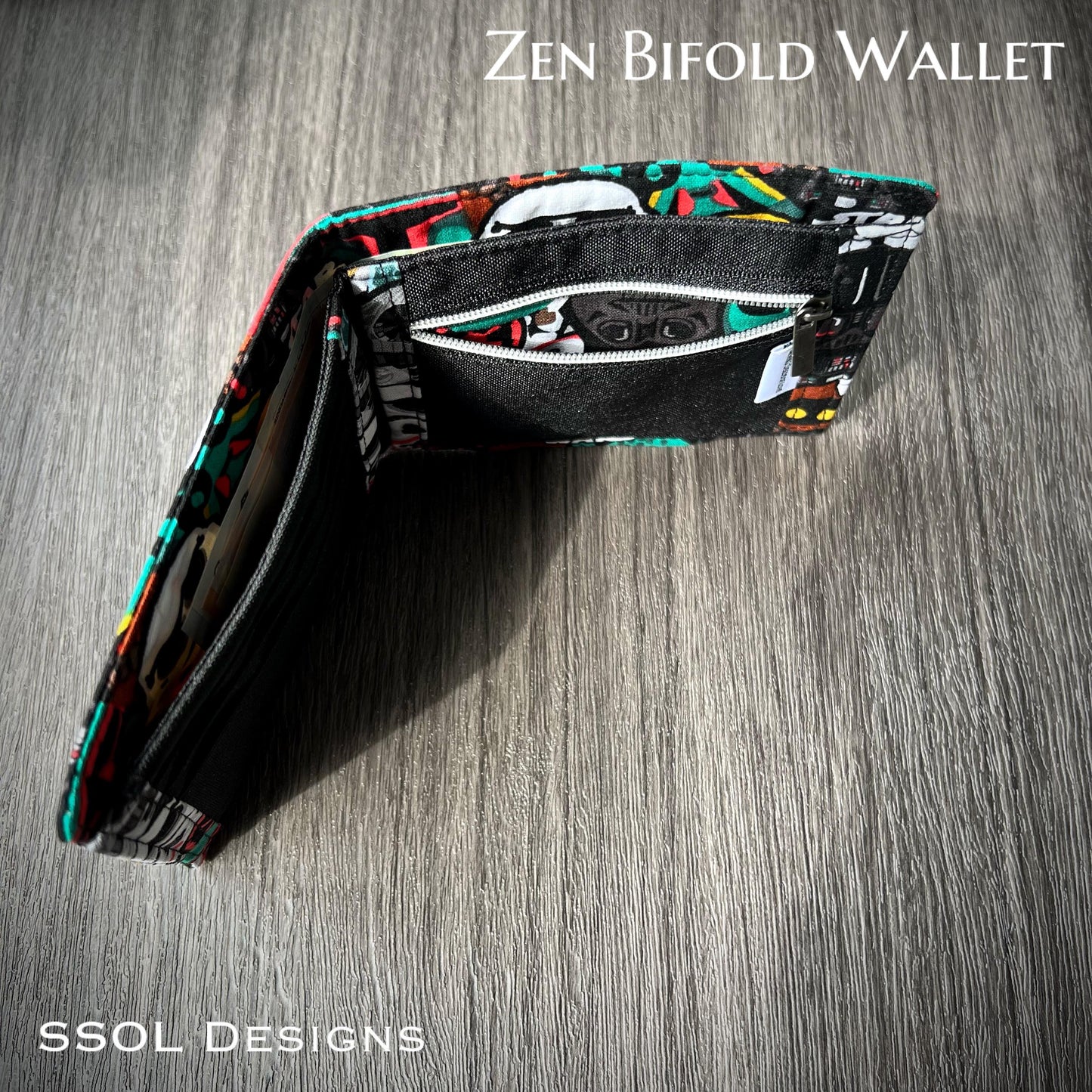 Zen Bifold Wallet Pattern