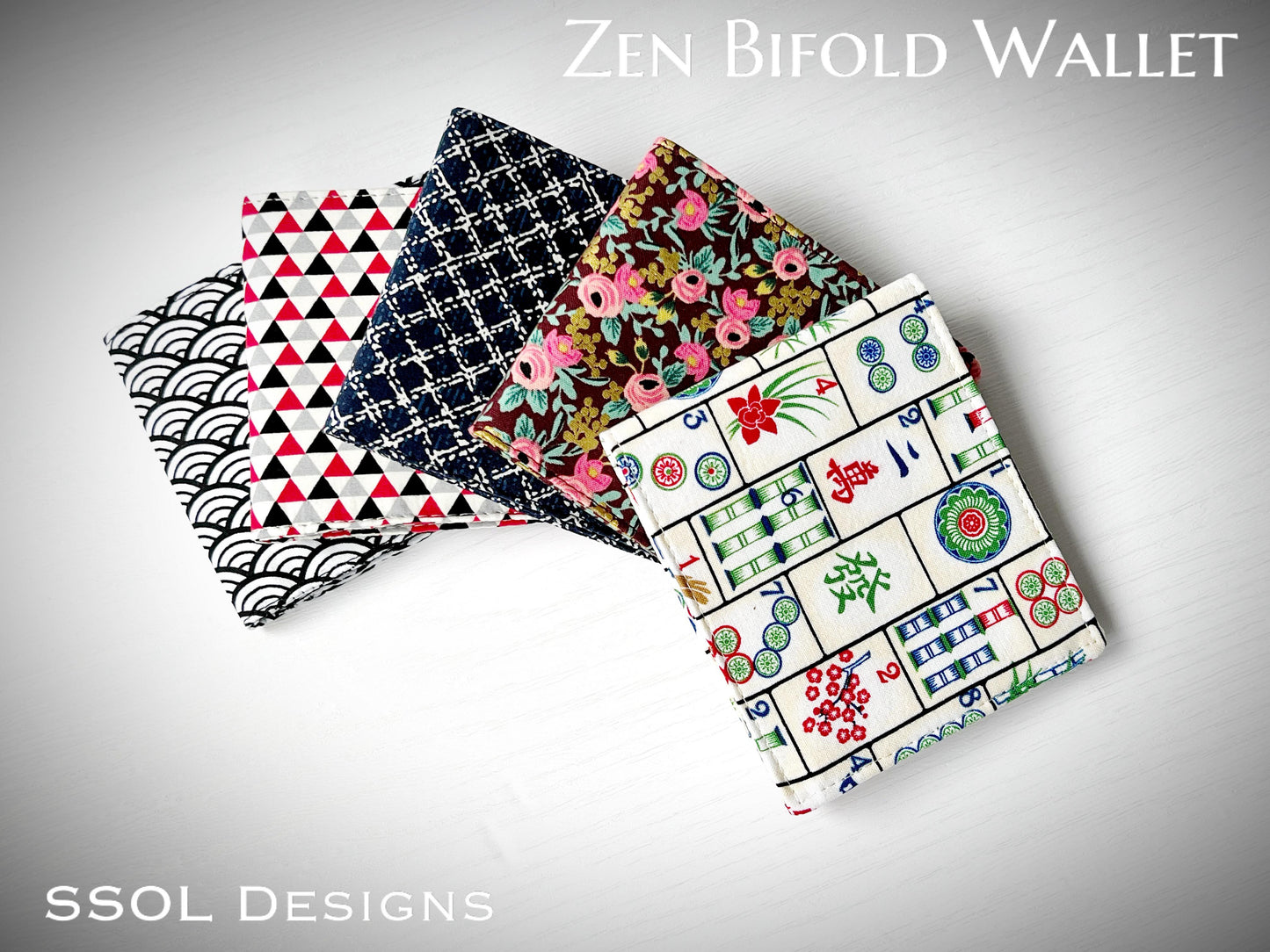 Zen Bifold Wallet Pattern
