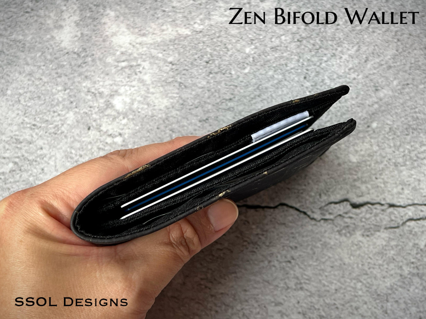 Zen Bifold Wallet Pattern