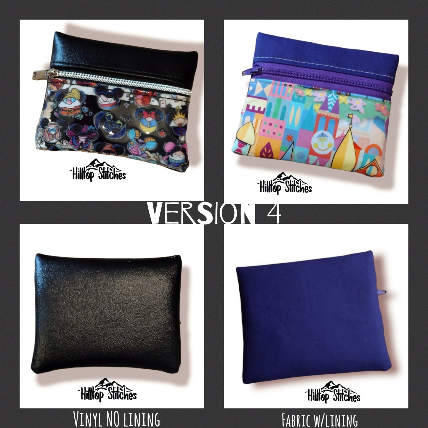 Bubblegum Zip Pouch Pattern